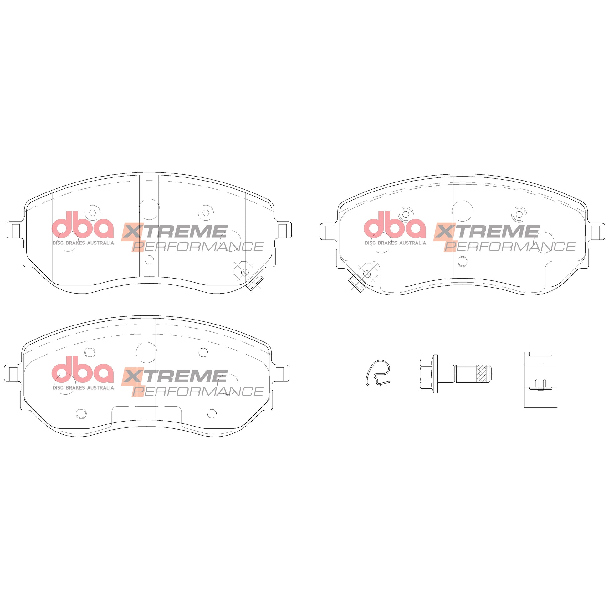 DBA Brake Pads Xtreme Performance | Front Axle — BP OPREMA I SERVIS d.o.o.