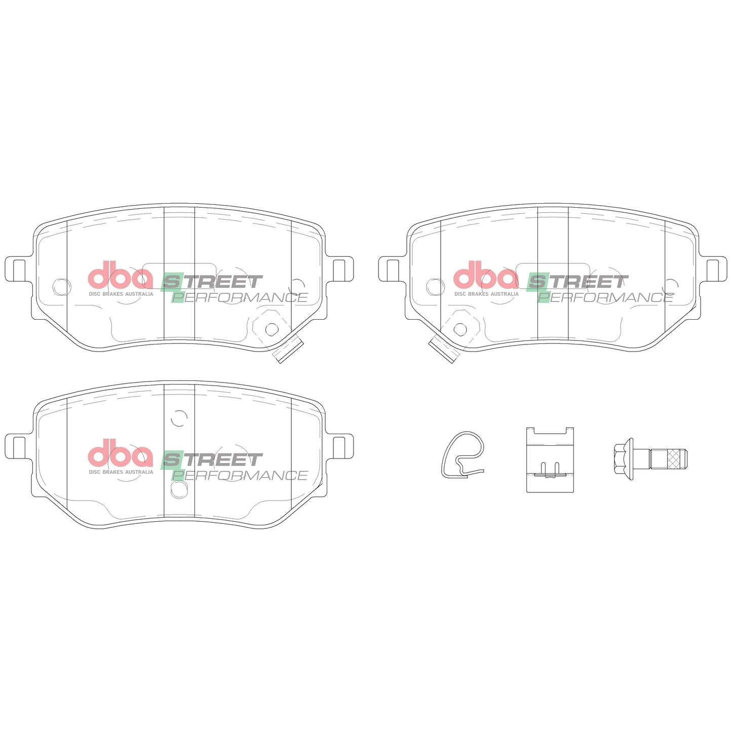 DBA Brake Pads Street Performance | Rear Axle — BP OPREMA I SERVIS d.o.o.