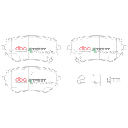 DBA Brake Pads Street Performance | Rear Axle — BP OPREMA I SERVIS d.o.o.