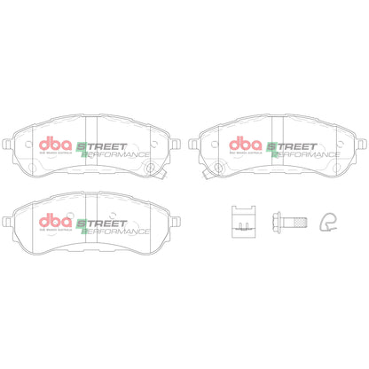 DBA Brake Pads Street Performance | Rear Axle — BP OPREMA I SERVIS d.o.o.