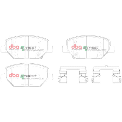 DBA Brake Pads Street Performance | Front Axle — BP OPREMA I SERVIS d.o.o.