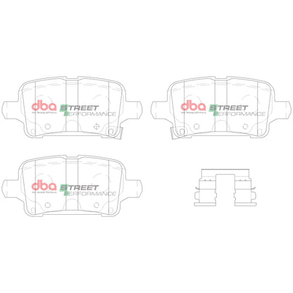 DBA Brake Pads Street Performance | Rear Axle — BP OPREMA I SERVIS d.o.o.