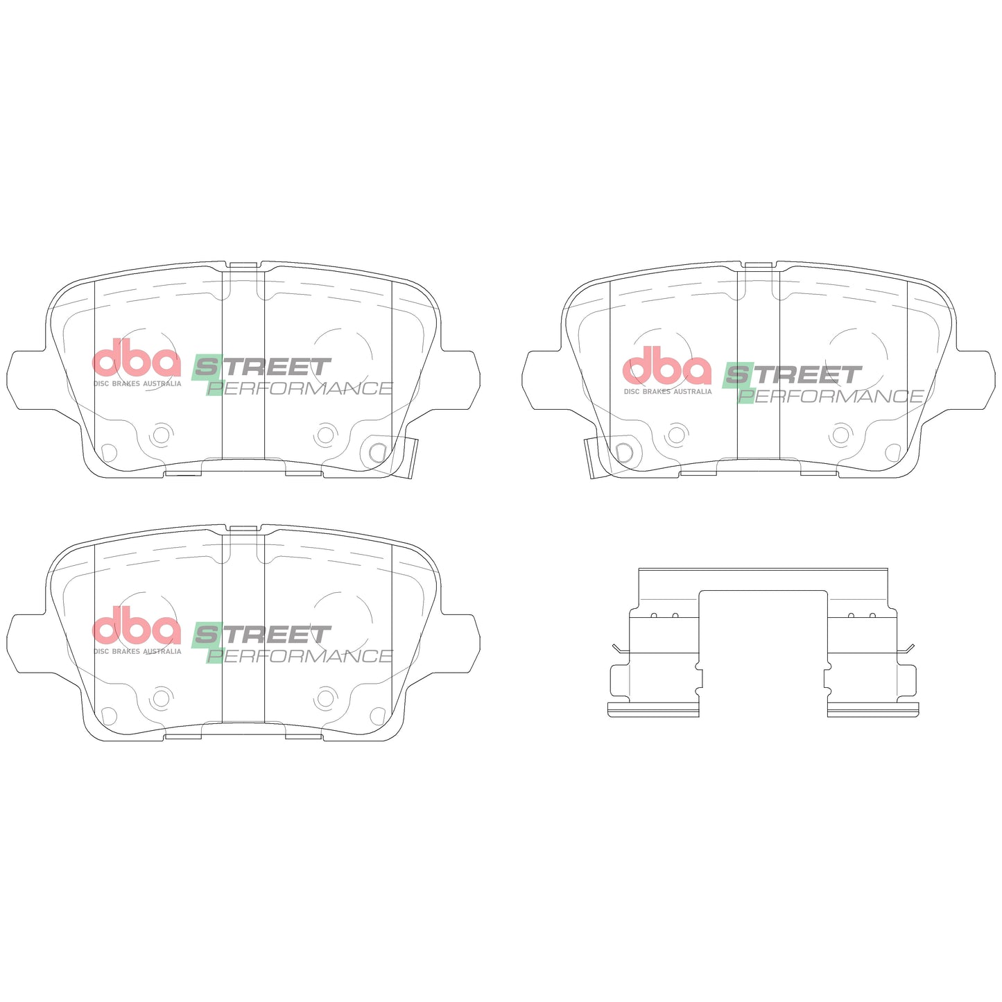 DBA Brake Pads Street Performance | Rear Axle — BP OPREMA I SERVIS d.o.o.