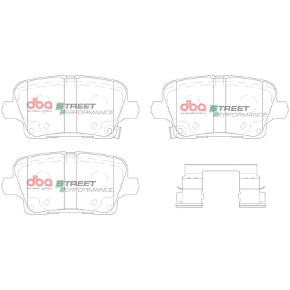 DBA Brake Pads Street Performance | Rear Axle — BP OPREMA I SERVIS d.o.o.
