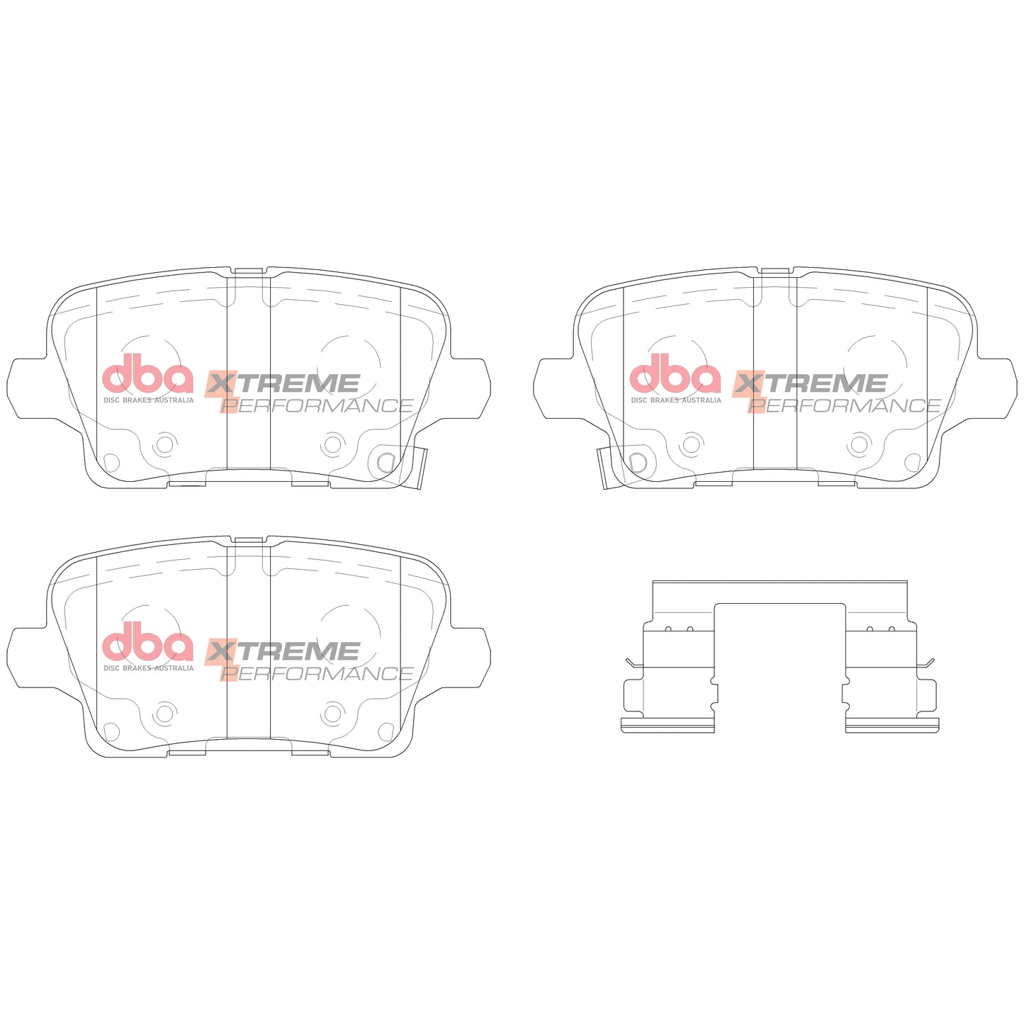 DBA Brake Pads Xtreme Performance | Rear Axle — BP OPREMA I SERVIS d.o.o.
