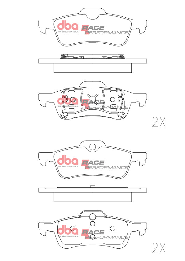 DBA Brake Pads Race Performance — BP OPREMA I SERVIS d.o.o.