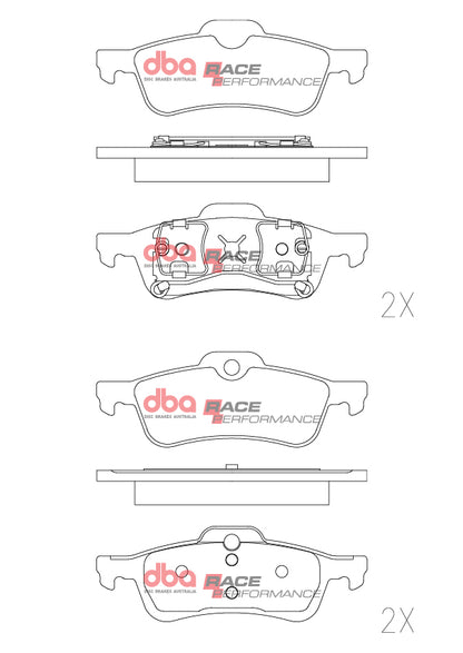 DBA Brake Pads Race Performance — BP OPREMA I SERVIS d.o.o.