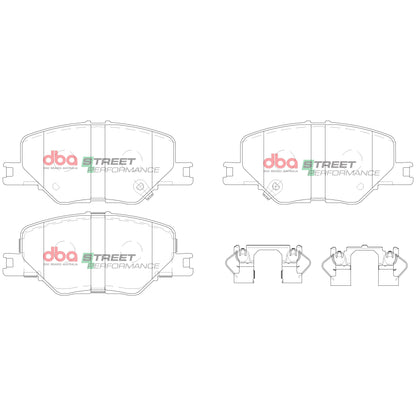 DBA Brake Pads Street Performance | Front Axle — BP OPREMA I SERVIS d.o.o.