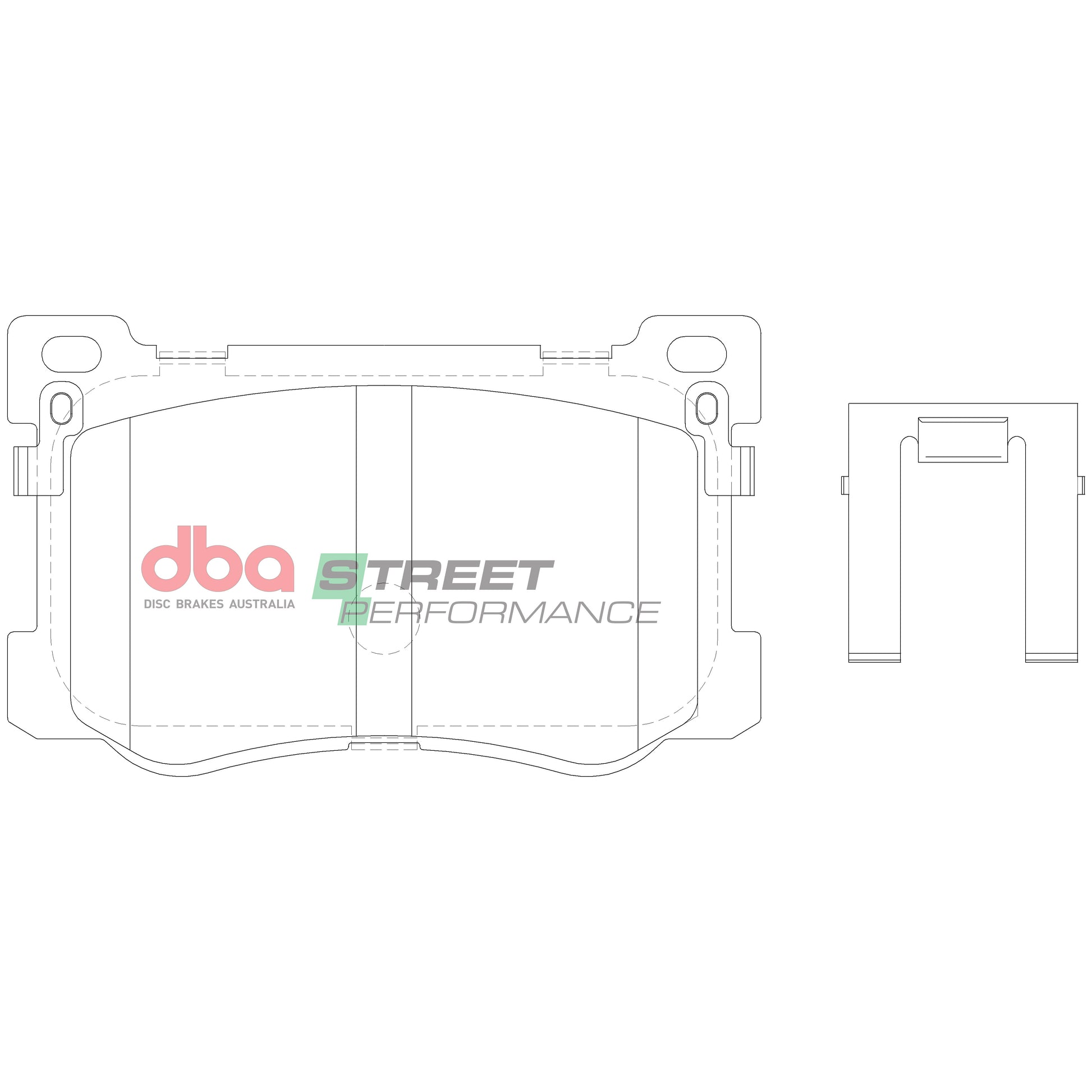 DBA Brake Pads Street Performance | Front Axle — BP OPREMA I SERVIS d.o.o.