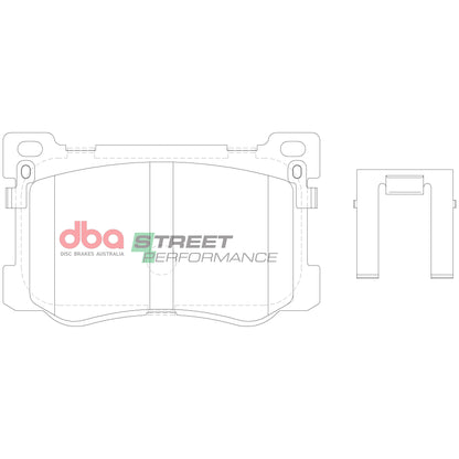 DBA Brake Pads Street Performance | Front Axle — BP OPREMA I SERVIS d.o.o.