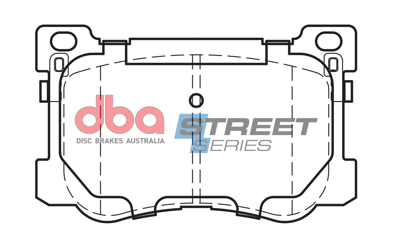 DBA Brake Pads Street Series Ceramic | Front Axle — BP OPREMA I SERVIS d.o.o.