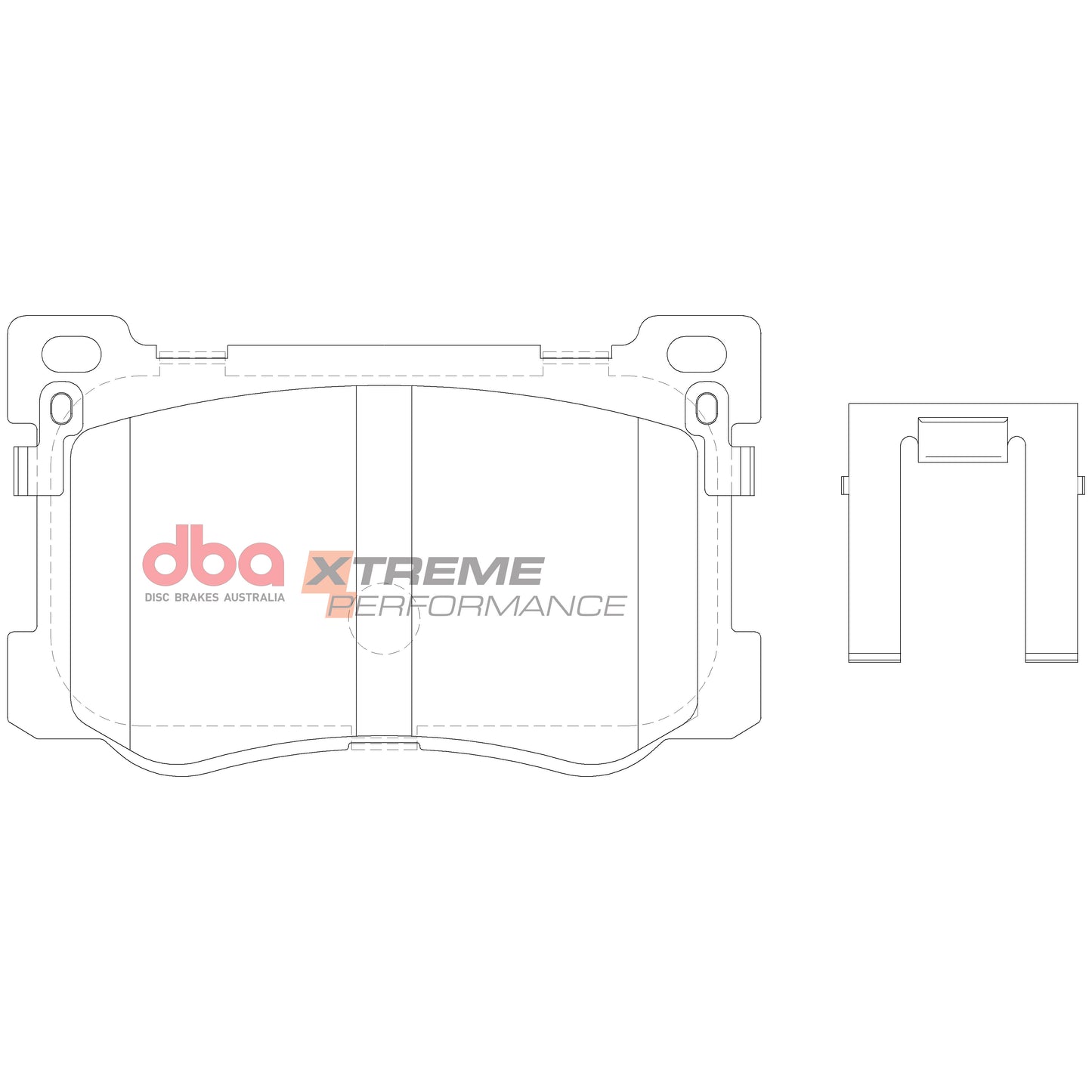 DBA Brake Pads Xtreme Performance | Front Axle — BP OPREMA I SERVIS d.o.o.