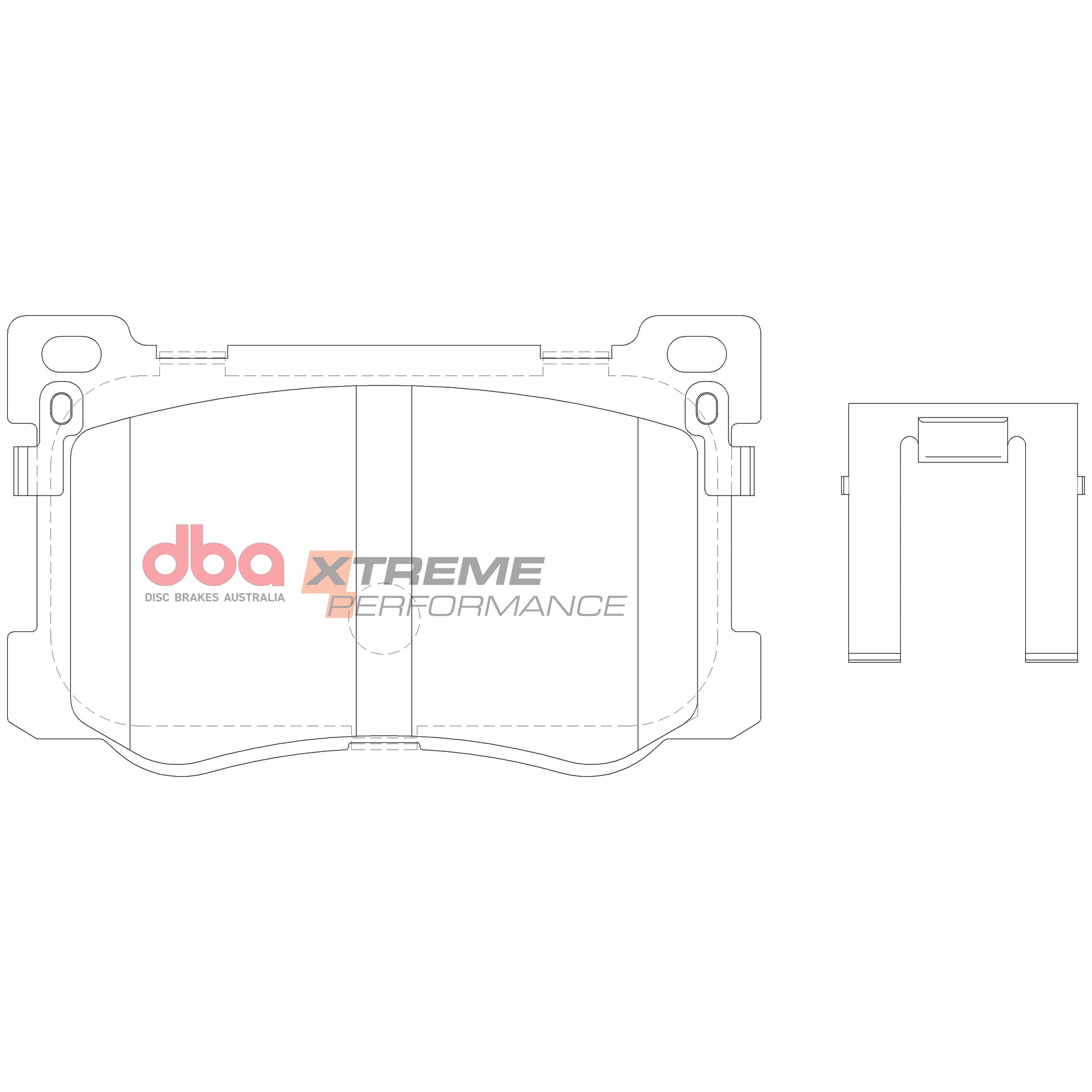 DBA Brake Pads Xtreme Performance | Front Axle — BP OPREMA I SERVIS d.o.o.