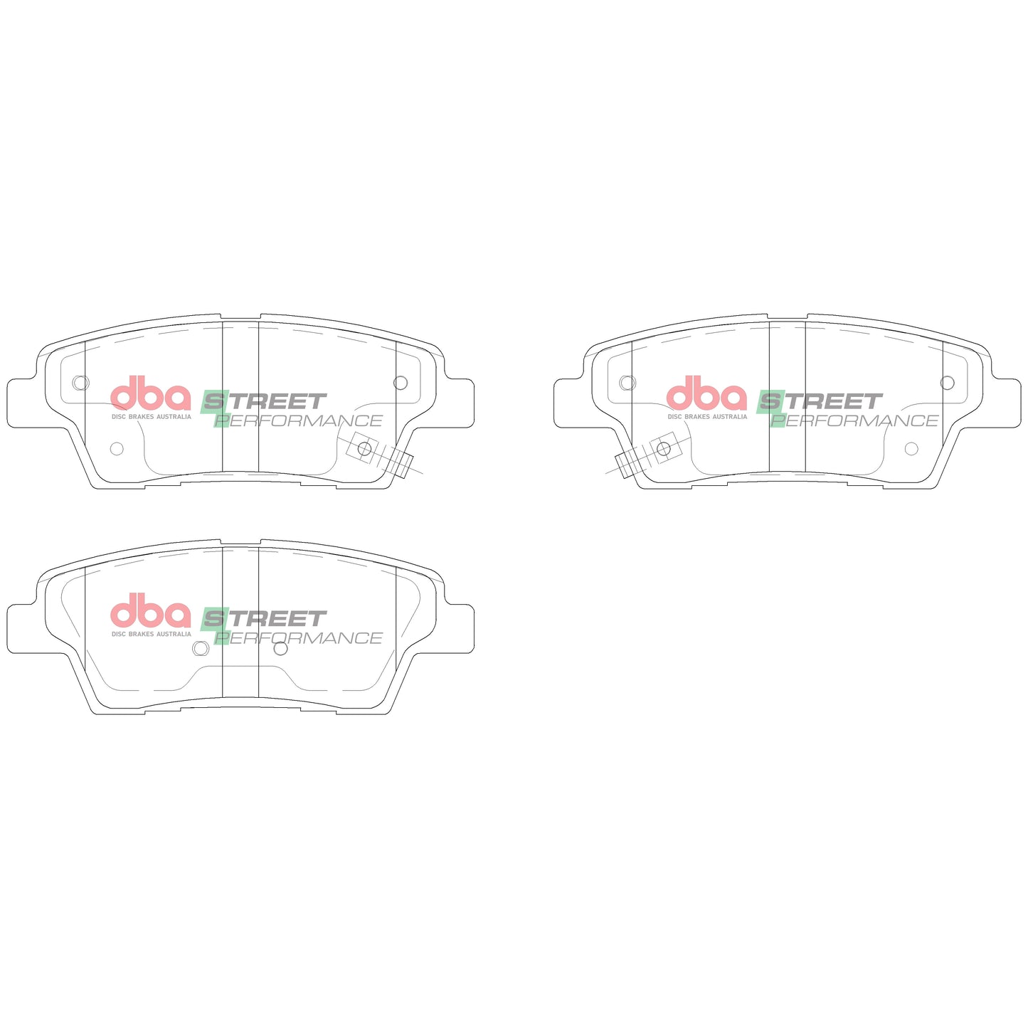 DBA Brake Pads Street Performance | Rear Axle — BP OPREMA I SERVIS d.o.o.