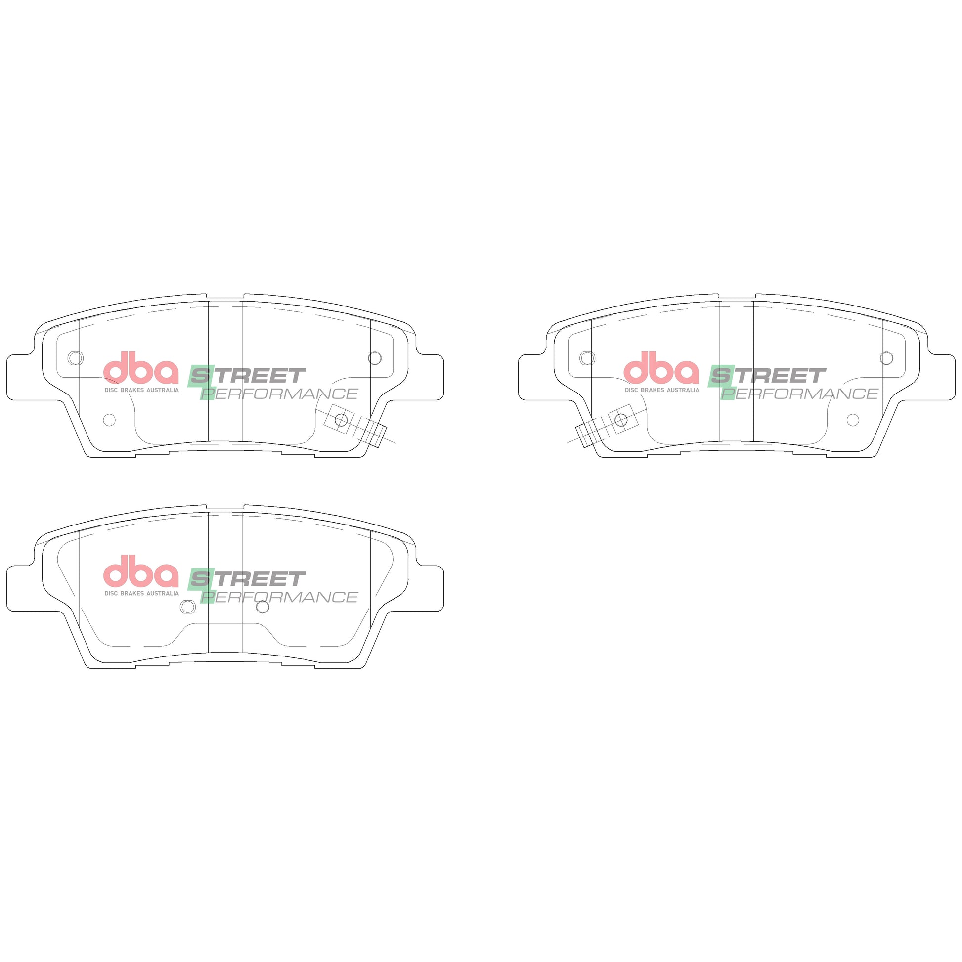 DBA Brake Pads Street Performance | Rear Axle — BP OPREMA I SERVIS d.o.o.