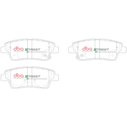 DBA Brake Pads Street Performance | Rear Axle — BP OPREMA I SERVIS d.o.o.
