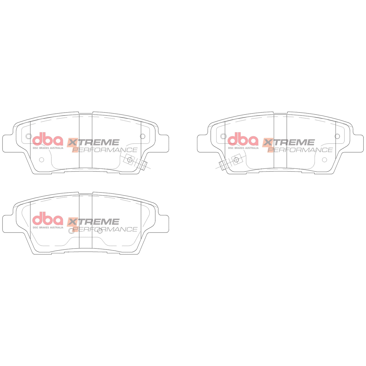 DBA Brake Pads Xtreme Performance | Rear Axle — BP OPREMA I SERVIS d.o.o.