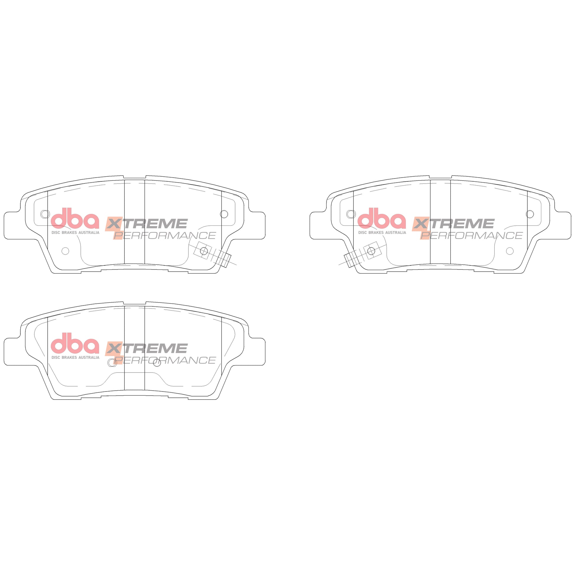 DBA Brake Pads Xtreme Performance | Rear Axle — BP OPREMA I SERVIS d.o.o.