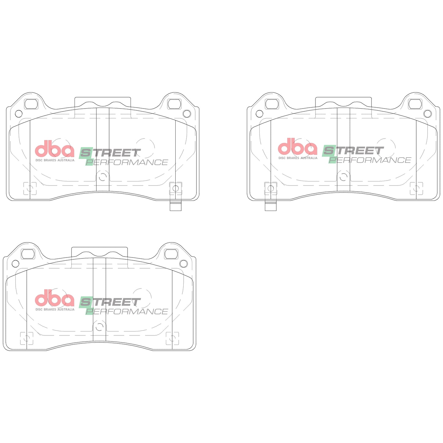 DBA Brake Pads Street Performance | Front Axle — BP OPREMA I SERVIS d.o.o.