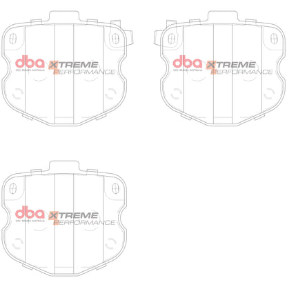 DBA Brake Pads Xtreme Performance | Front Axle — BP OPREMA I SERVIS d.o.o.