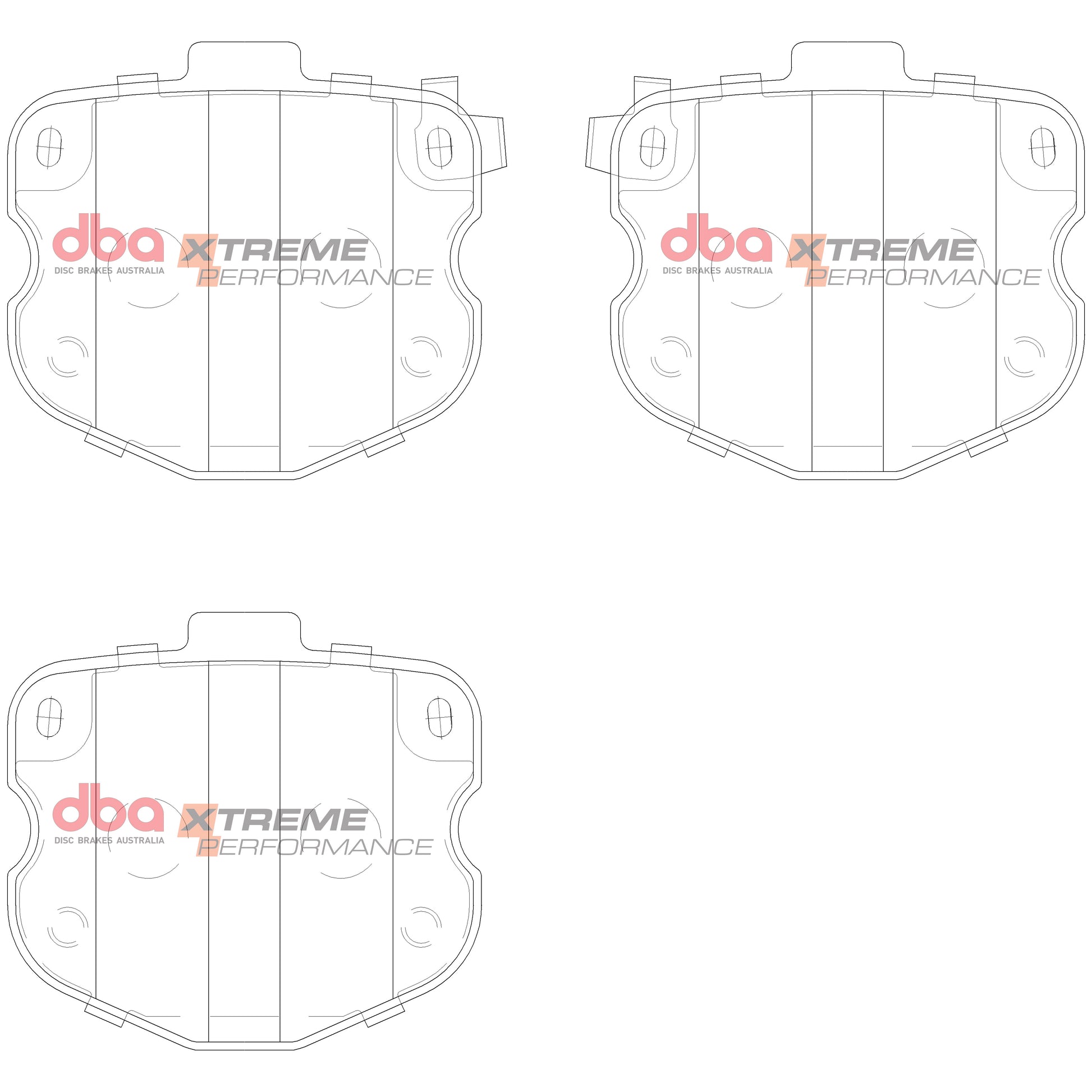 DBA Brake Pads Xtreme Performance | Rear Axle — BP OPREMA I SERVIS d.o.o.