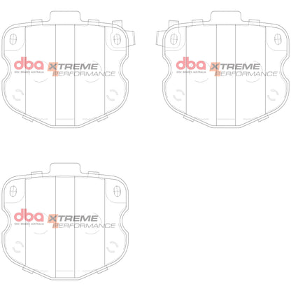 DBA Brake Pads Xtreme Performance | Rear Axle — BP OPREMA I SERVIS d.o.o.