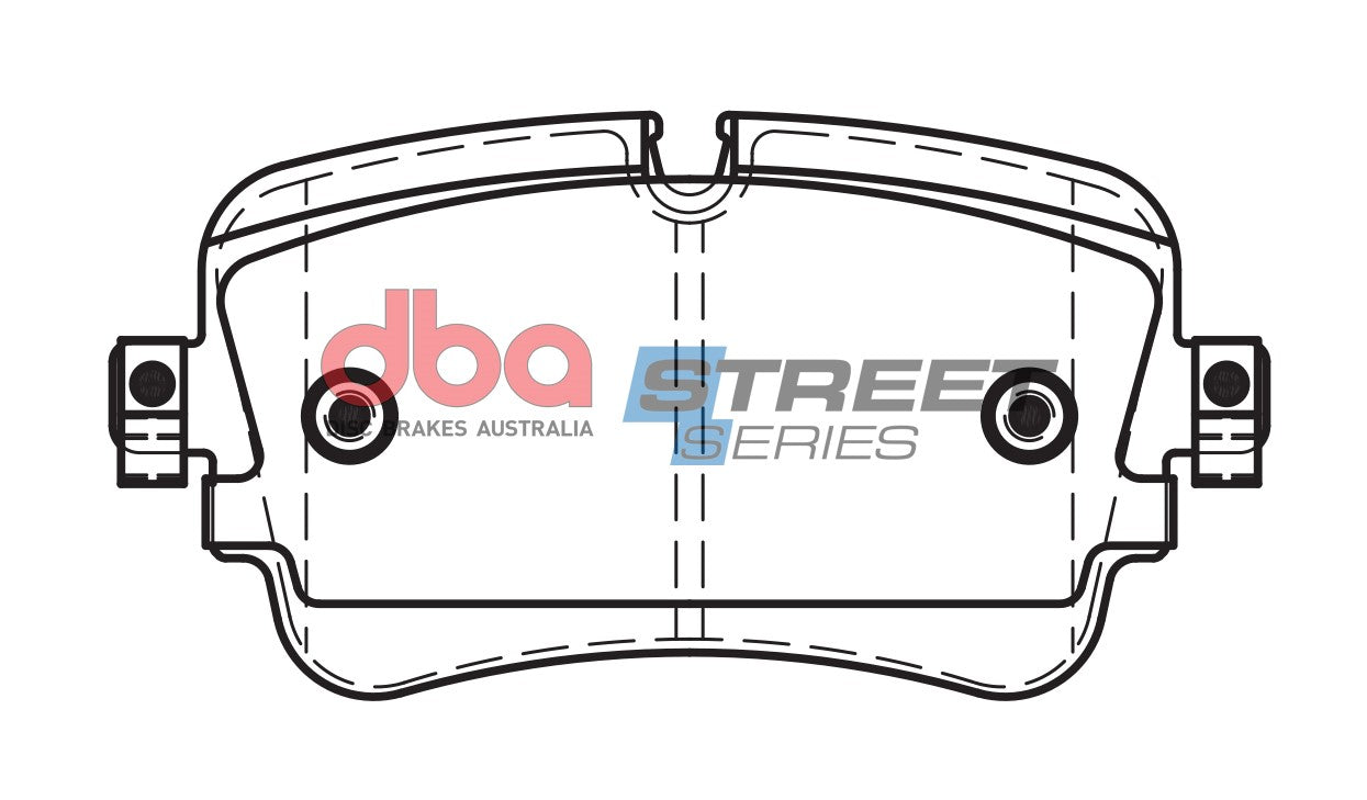 DBA Brake Pads Street Series Ceramic | Rear Axle — BP OPREMA I SERVIS d.o.o.