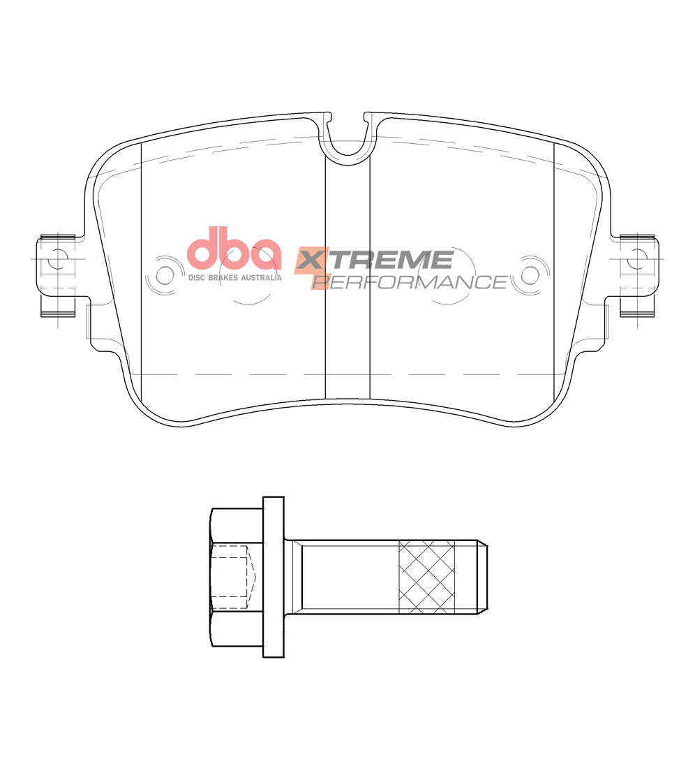 DBA Brake Pads Xtreme Performance | Rear Axle — BP OPREMA I SERVIS d.o.o.