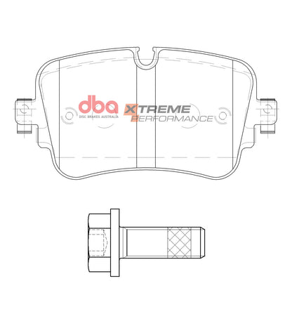 DBA Brake Pads Xtreme Performance | Rear Axle — BP OPREMA I SERVIS d.o.o.