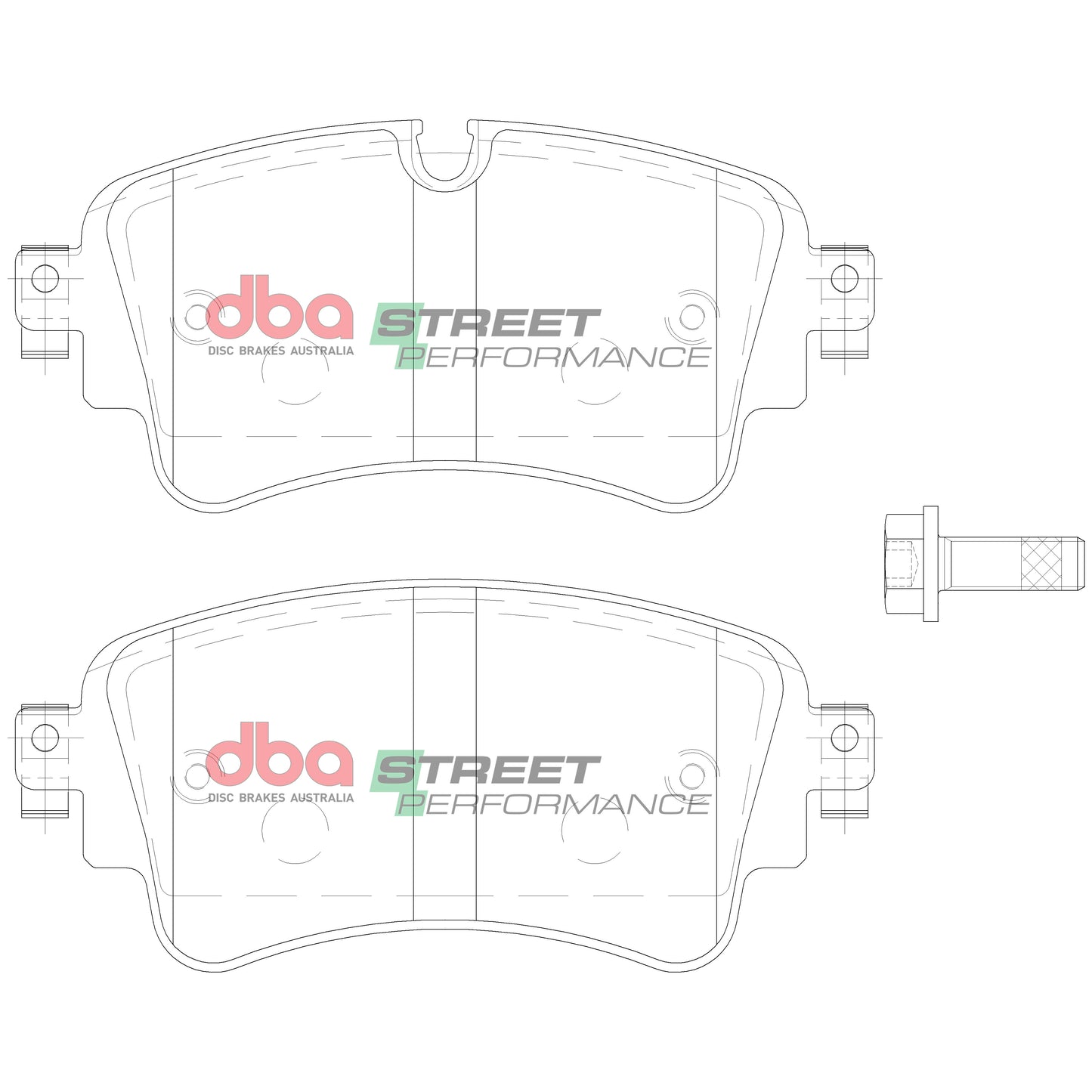 DBA Brake Pads Street Performance | Rear Axle — BP OPREMA I SERVIS d.o.o.