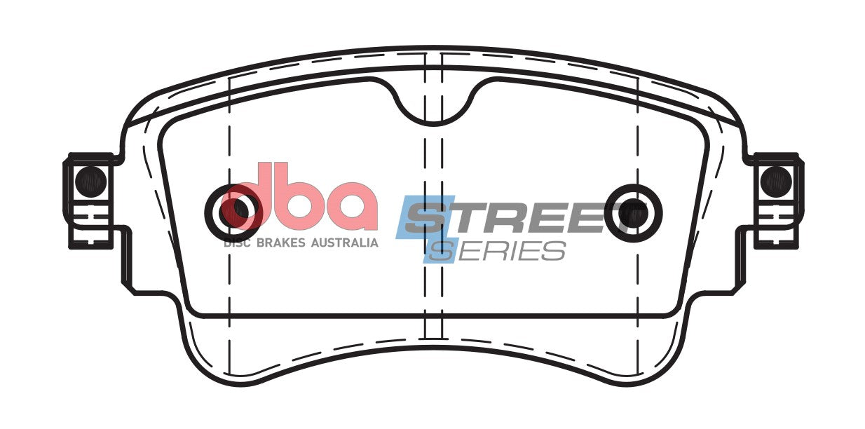 DBA Brake Pads Street Series Ceramic | Rear Axle — BP OPREMA I SERVIS d.o.o.