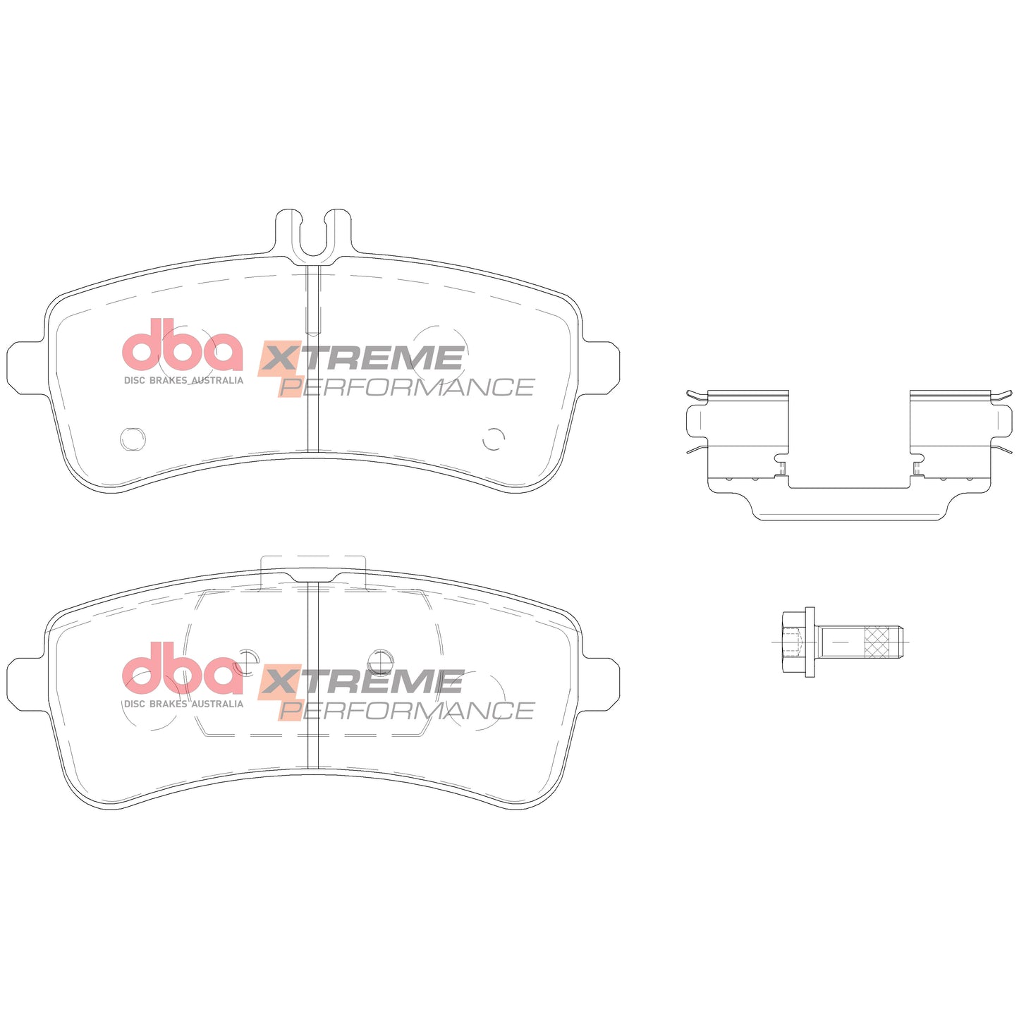 DBA Brake Pads Xtreme Performance | Rear Axle — BP OPREMA I SERVIS d.o.o.