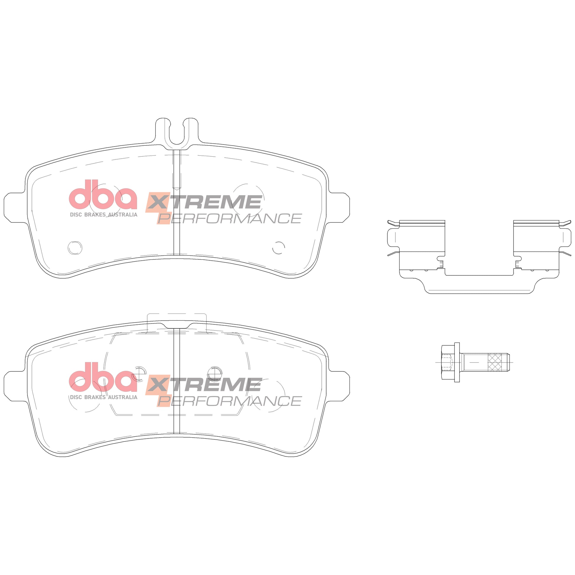 DBA Brake Pads Xtreme Performance | Rear Axle — BP OPREMA I SERVIS d.o.o.