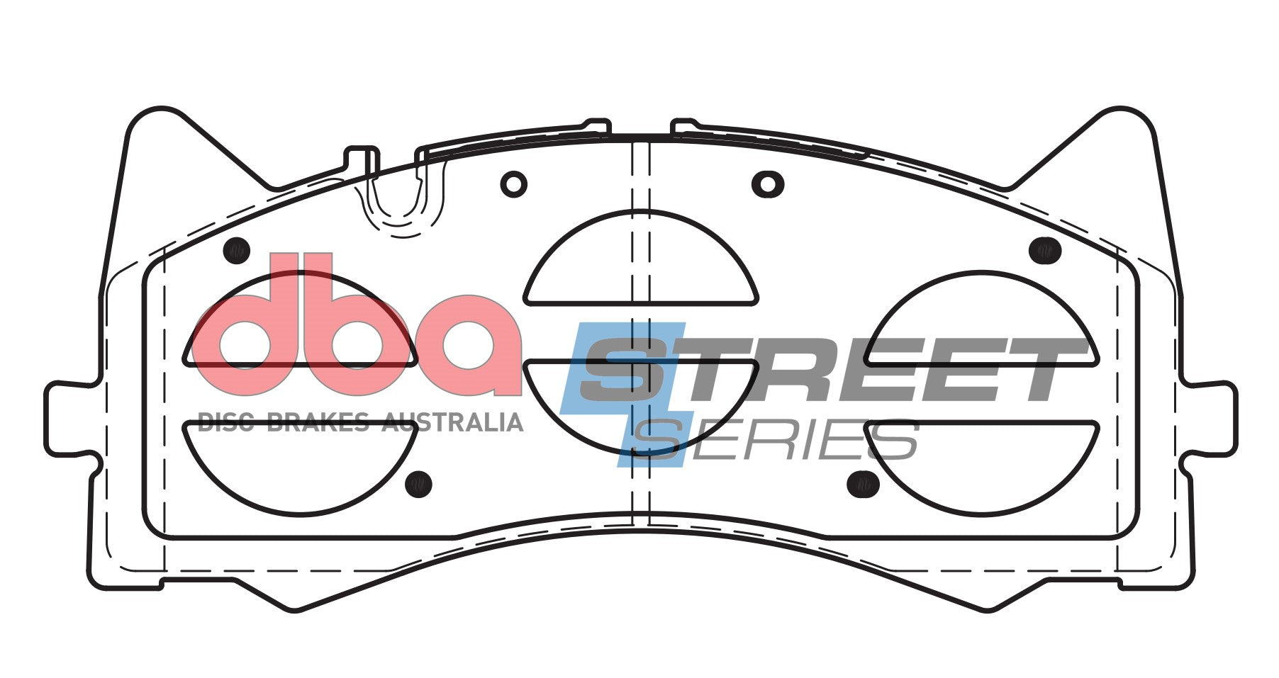 DBA Brake Pads Street Series Ceramic | Front Axle — BP OPREMA I SERVIS d.o.o.