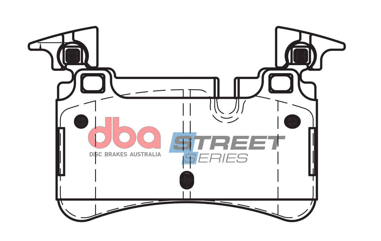 DBA Brake Pads Street Series Ceramic | Rear Axle — BP OPREMA I SERVIS d.o.o.