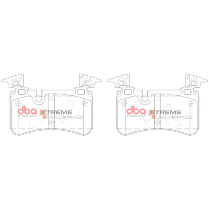 DBA Brake Pads Xtreme Performance ECE R90 certified | Rear Axle — BP OPREMA I SERVIS d.o.o.