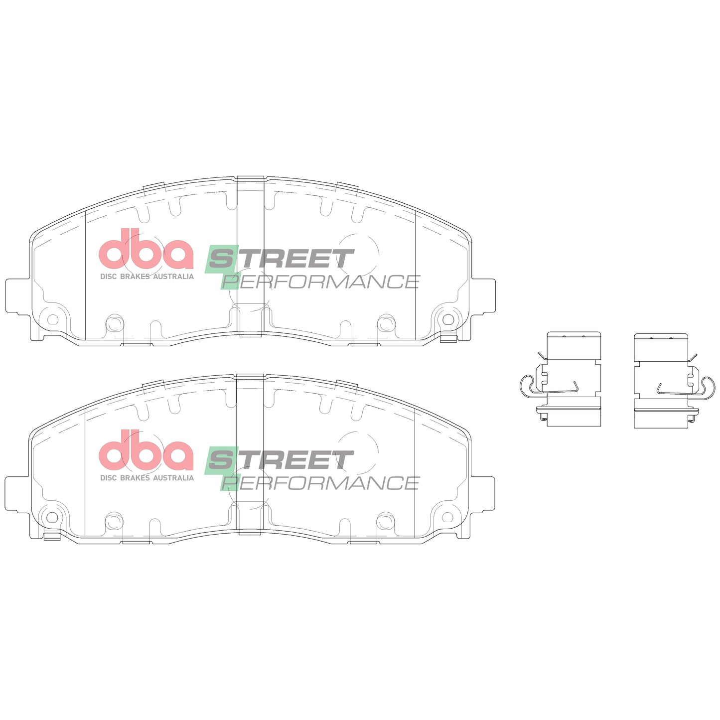 DBA Brake Pads Street Performance | Front Axle — BP OPREMA I SERVIS d.o.o.