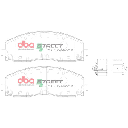 DBA Brake Pads Street Performance | Front Axle — BP OPREMA I SERVIS d.o.o.