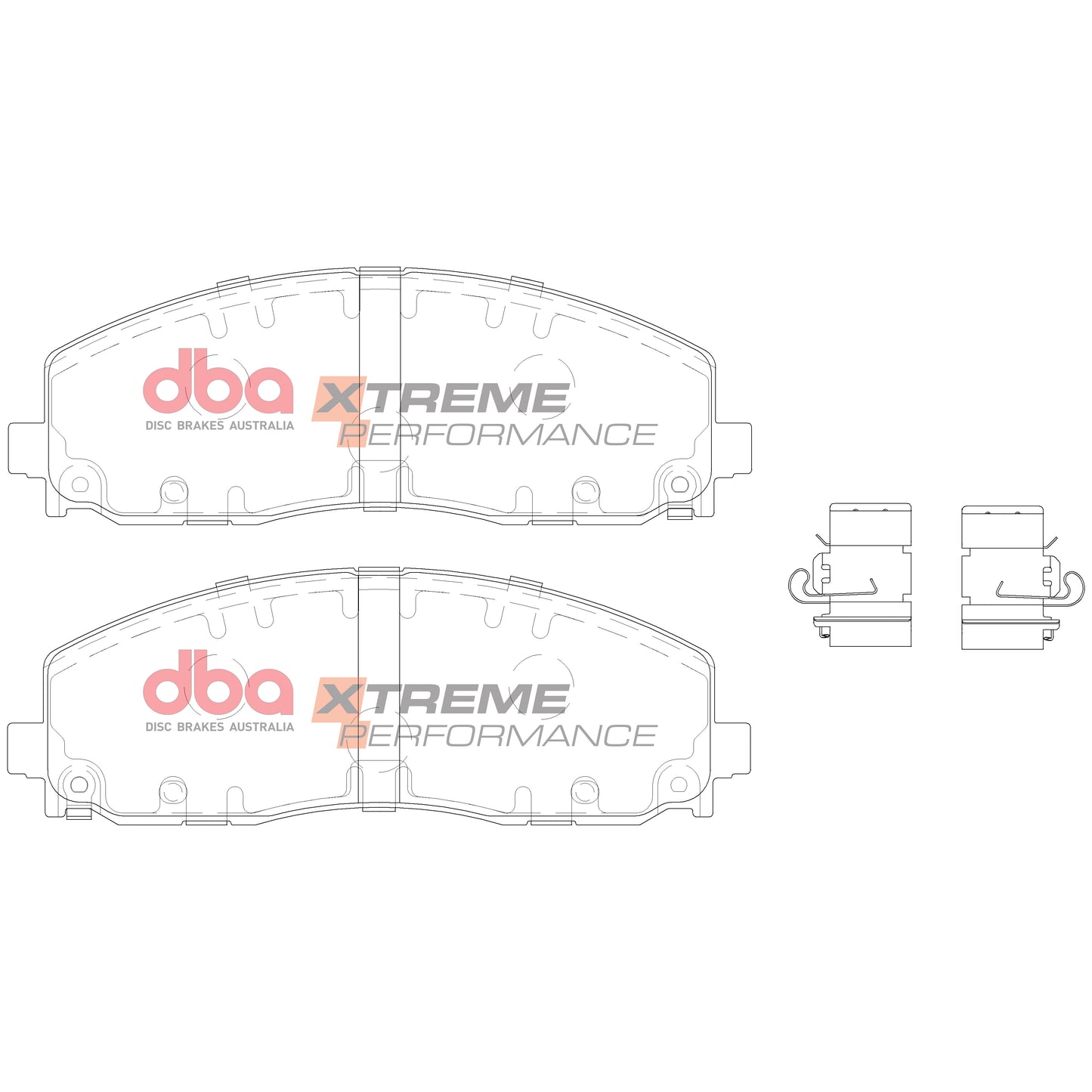 DBA Brake Pads Xtreme Performance | Front Axle — BP OPREMA I SERVIS d.o.o.