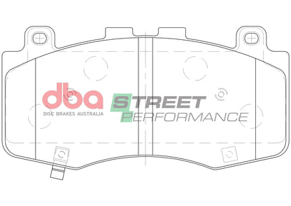 DBA Brake Pads Street Performance | Front Axle — BP OPREMA I SERVIS d.o.o.