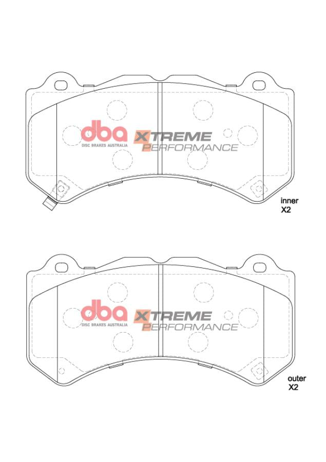 DBA Brake Pads Xtreme Performance | Front Axle — BP OPREMA I SERVIS d.o.o.