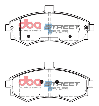 DBA Brake Pads Street Series Ceramic | Front Axle — BP OPREMA I SERVIS d.o.o.