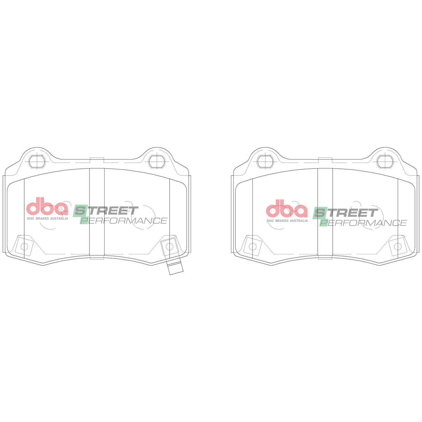 DBA Brake Pads Street Performance | Rear Axle — BP OPREMA I SERVIS d.o.o.