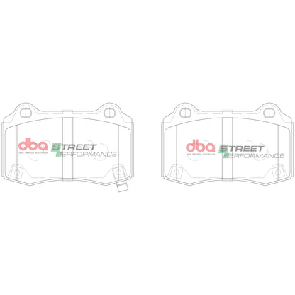 DBA Brake Pads Street Performance | Rear Axle — BP OPREMA I SERVIS d.o.o.