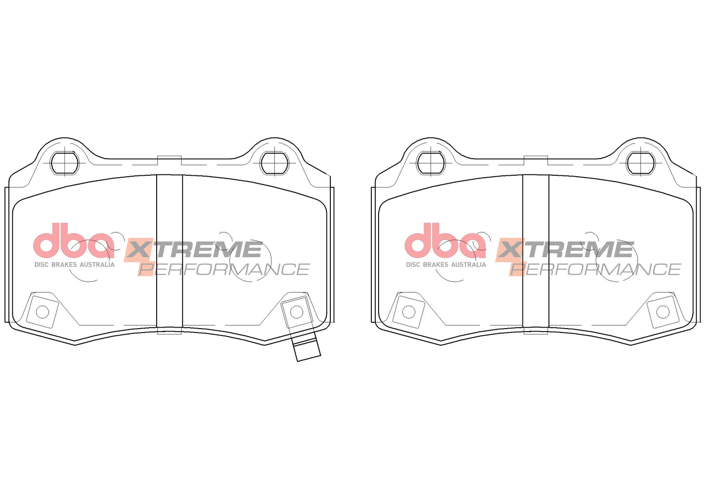 DBA Brake Pads Xtreme Performance | Rear Axle — BP OPREMA I SERVIS d.o.o.