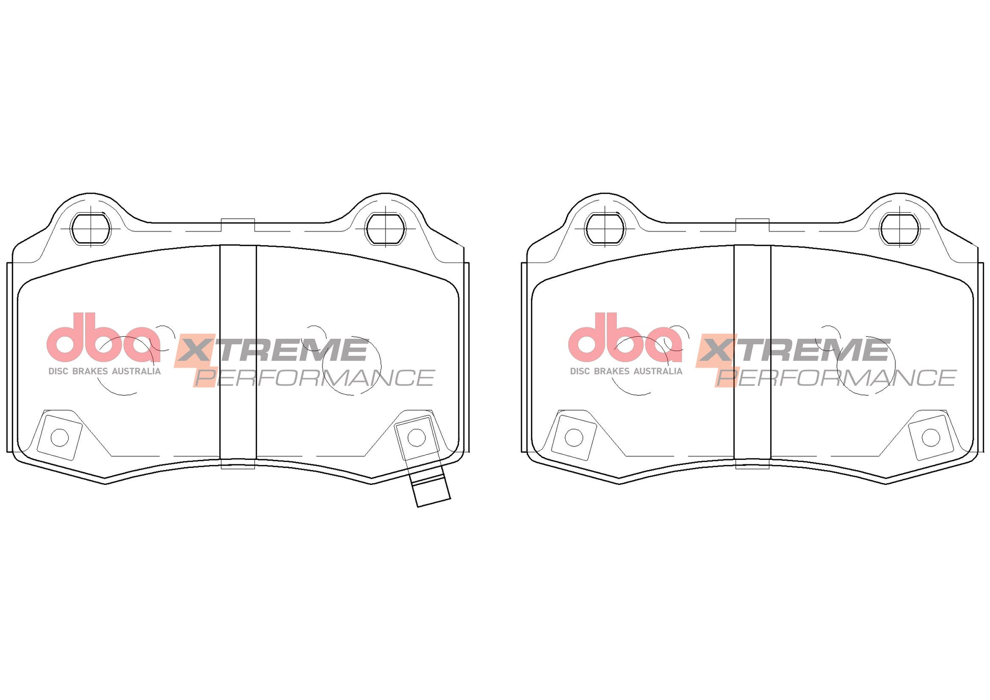DBA Brake Pads Xtreme Performance | Rear Axle — BP OPREMA I SERVIS d.o.o.
