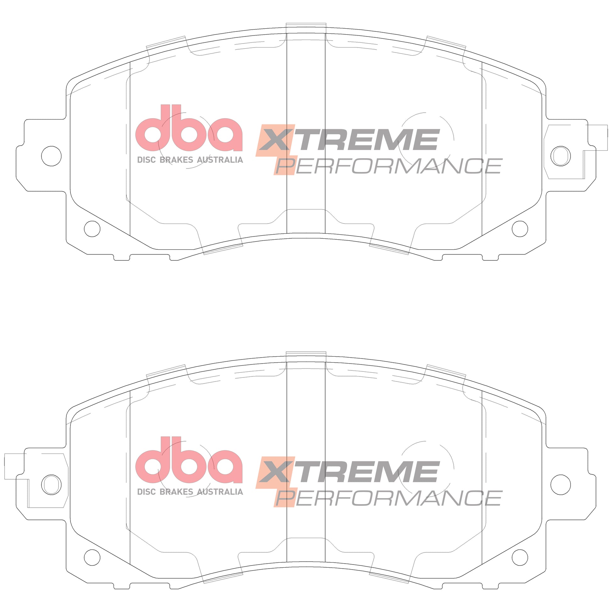 DBA Brake Pads Xtreme Performance | Front Axle — BP OPREMA I SERVIS d.o.o.