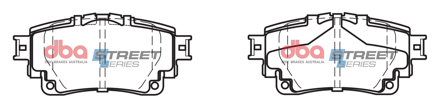 DBA Brake Pads Street Series Ceramic | Rear Axle — BP OPREMA I SERVIS d.o.o.