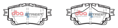 DBA Brake Pads Street Series Ceramic | Rear Axle — BP OPREMA I SERVIS d.o.o.