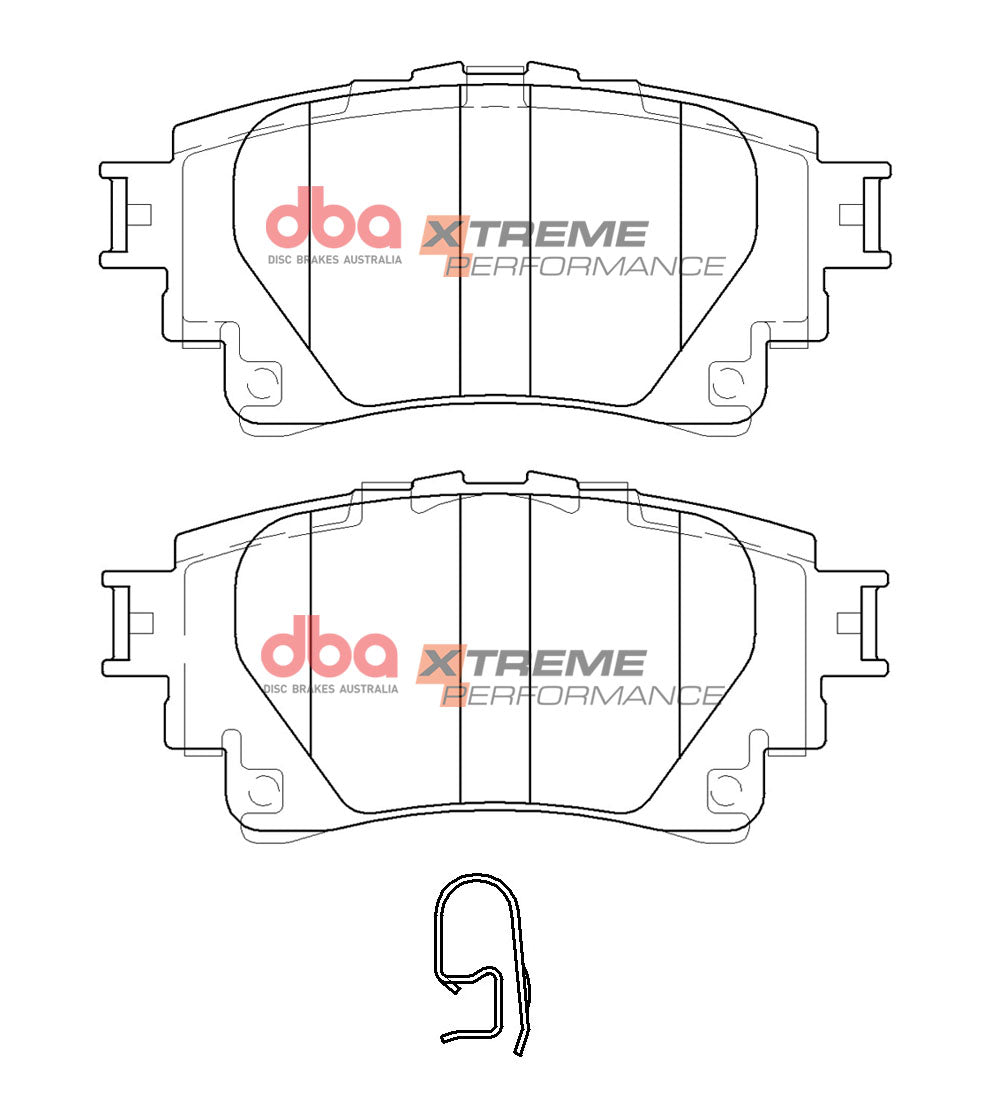 DBA Brake Pads Xtreme Performance | Rear Axle — BP OPREMA I SERVIS d.o.o.